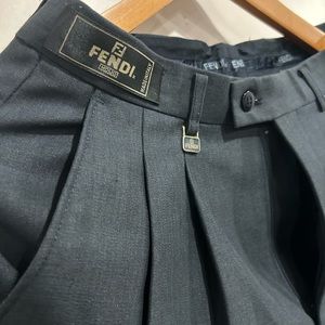 Vintage 80s Fendi Dress Pants Made in Italy